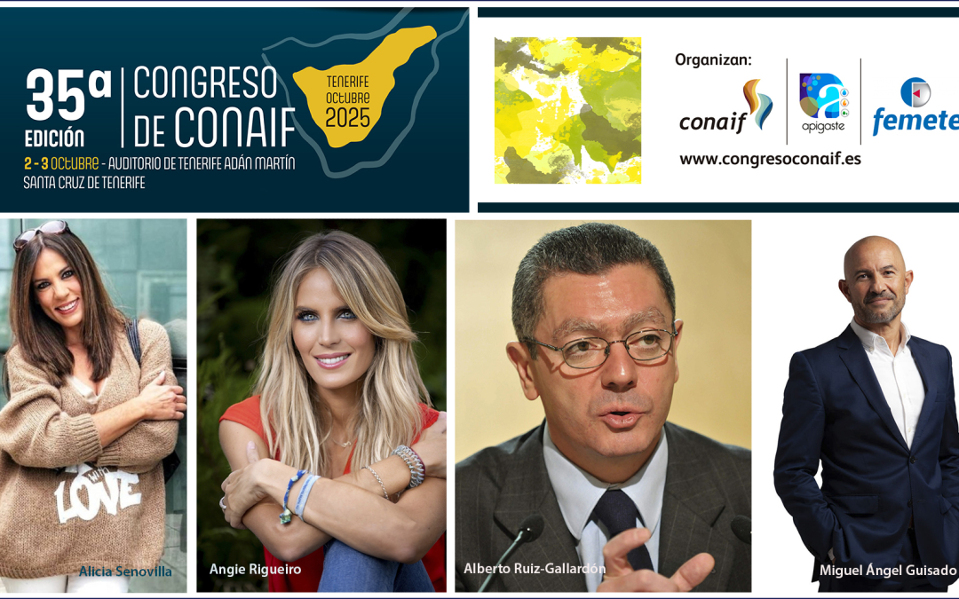La 35ª edición del Congreso de CONAIF reunirá en Tenerife a más de 500 congresistas relacionados con las instalaciones térmicas, de agua, frío, gas y electricidad