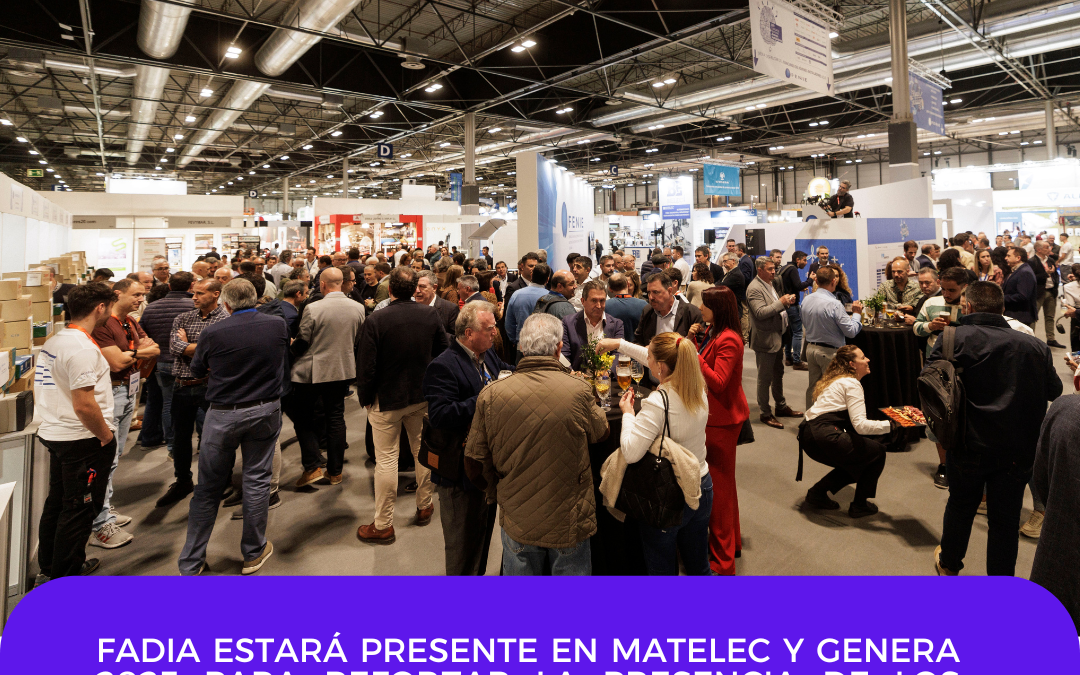 FADIA estará presente en Matelec y Genera 2025 para reforzar la presencia de los instaladores andaluces