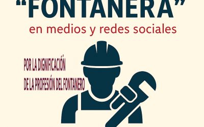 FADIA exige respeto al sector de la fontanería y rechaza el uso peyorativo del término en el debate público.