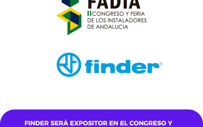 Finder será expositor en el Congreso y Feria de Instaladores FADIA-26